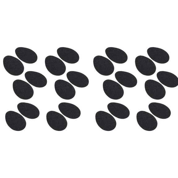 24PCS Self-Adhesive Non- Rubber Sole Protectors Stick Pads