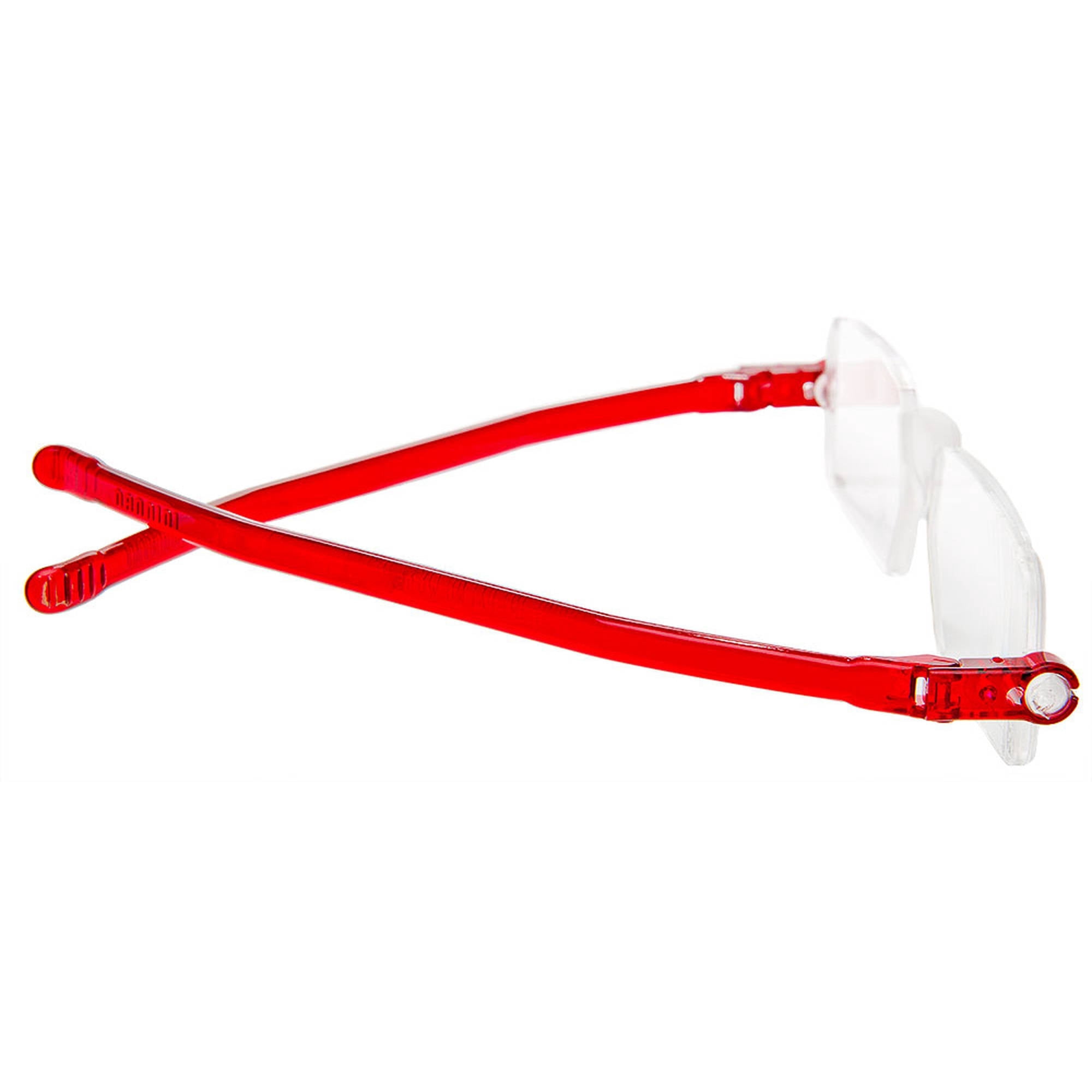 Nannini Italian Folding Travel Reading Glasses Red 2.5