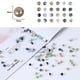 thumbnail image 4 of Cuentas De Vidrio 1200 cuentas de cristal de 0.236 in, 24 colores, cuentas de cristal facetadas Rondelle (B) Likrtyny Libre de BPA, 4 of 6