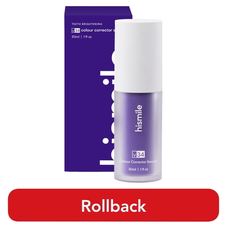 Hismile V34 Colour Corrector, Purple Toothpaste, Colour Correcting Serum, Purple Serum
