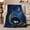 Curled Cat, variant on Sleeping Tuxedo Cat in Moonlit Garden, Whimsical Night Style for Cat Lovers, Lantern Foliage Scene, Soft Flannel Blanket for Bedroom and Living Room, Christmas Gift and Calm Home Decor
