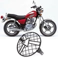 thumbnail image 4 of Motorcycle Headlight Guard Grille Headlamp Grill Cover Protector Fit for CG125 GN125, 4 of 11