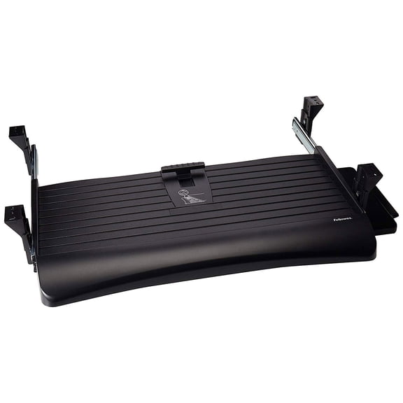 Fellowes Office Suites™ Underdesk Keyboard Drawer, Mount Type, with Accessories Included, Black