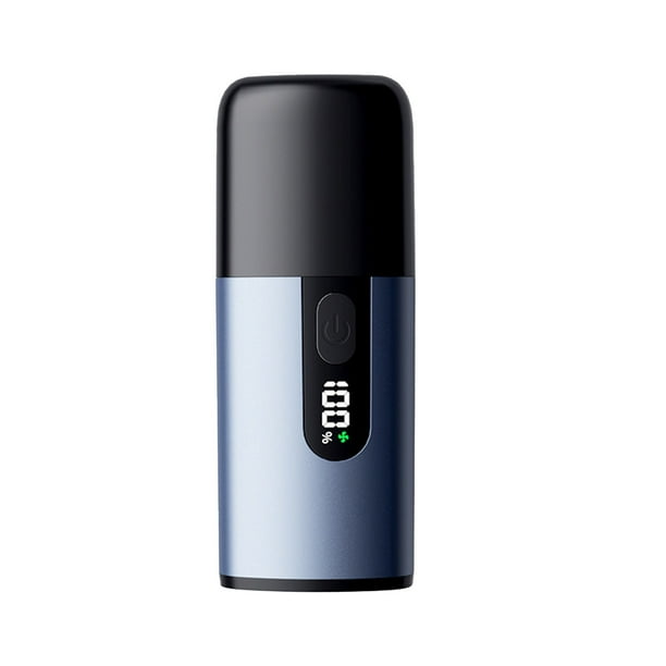 Recortador de vello facial para hombres y mujeres, funciona con pilas, fácil de limpiar.