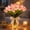 20*pink, variant on 20 PCS Radiant Romantic LED Tulip Lights with Ribbon, Artificial Flower-Shaped Ambient Night Lamps for Holiday Parties Home Decoration Gifting(Vase not included)