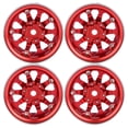 thumbnail image 4 of 4 bujes de rueda Beadlock de aleación de moda de 1,9 pulgadas y 10 orificios para la mayoría de los trepadores de control remoto 1/10 (rojo), 4 of 8