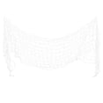 thumbnail image 1 of SEWACC 1Pair Football Playing Net White for Training Use Indoor and Outdoor Football Practice, 1 of 8