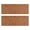 Orange Occult Pattern, variant on Kitchen Rugs Sets Of 2,Orange Occult Pattern Anti Fatigue Kitchen Mat Rugs Non Slip Washable,Decorative Kitchen Floor Mats for Kitchen,Sink,Laundry,17"X47"
