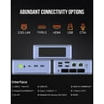 thumbnail image 5 of GMKtec Gaming Mini PC, 16GB RAM 512GB SSD, AMD Ryzen 7 5825U(Up to 4.50Ghz), Windows 11 Pro Mini Computers, Triple Display, Dual 2.5G LAN, Nucbox M5 Plus, 5 of 8