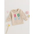 thumbnail image 4 of Big Sister Little Sister Matching Sweatshirts Romper 6M 12M 18M 24M 3Y 4Y Toddler Newborn Baby Girl Long Sleeve T-Shirts, 4 of 10