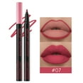 thumbnail image 1 of Lápiz labial líquido mate, delineador de labios con punta de esponja, acabado mate nude resistente al agua, lápiz labial rojo de 0.6 ml., 1 of 3