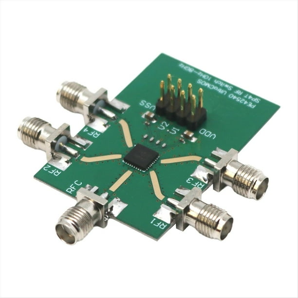 Conmutador de PE42540 SP4T de 10 Hz A 8 GHz para Conmutación de Señales de Radio en Sistemas ATE. Aplicaciones de Equipos de Prueba.