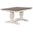 thumbnail image 3 of 7-Pc Rubberwood Dining Set in Cocoa Brown/Cotton White, 3 of 6