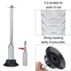 thumbnail image 3 of Martillo de tracción de reparación de sag neumático pesado Acero galvanizado Reparación de abolladuras de carrocería Herramienta de deslizamiento de ventosa Negro Amonsee  No, 3 of 6