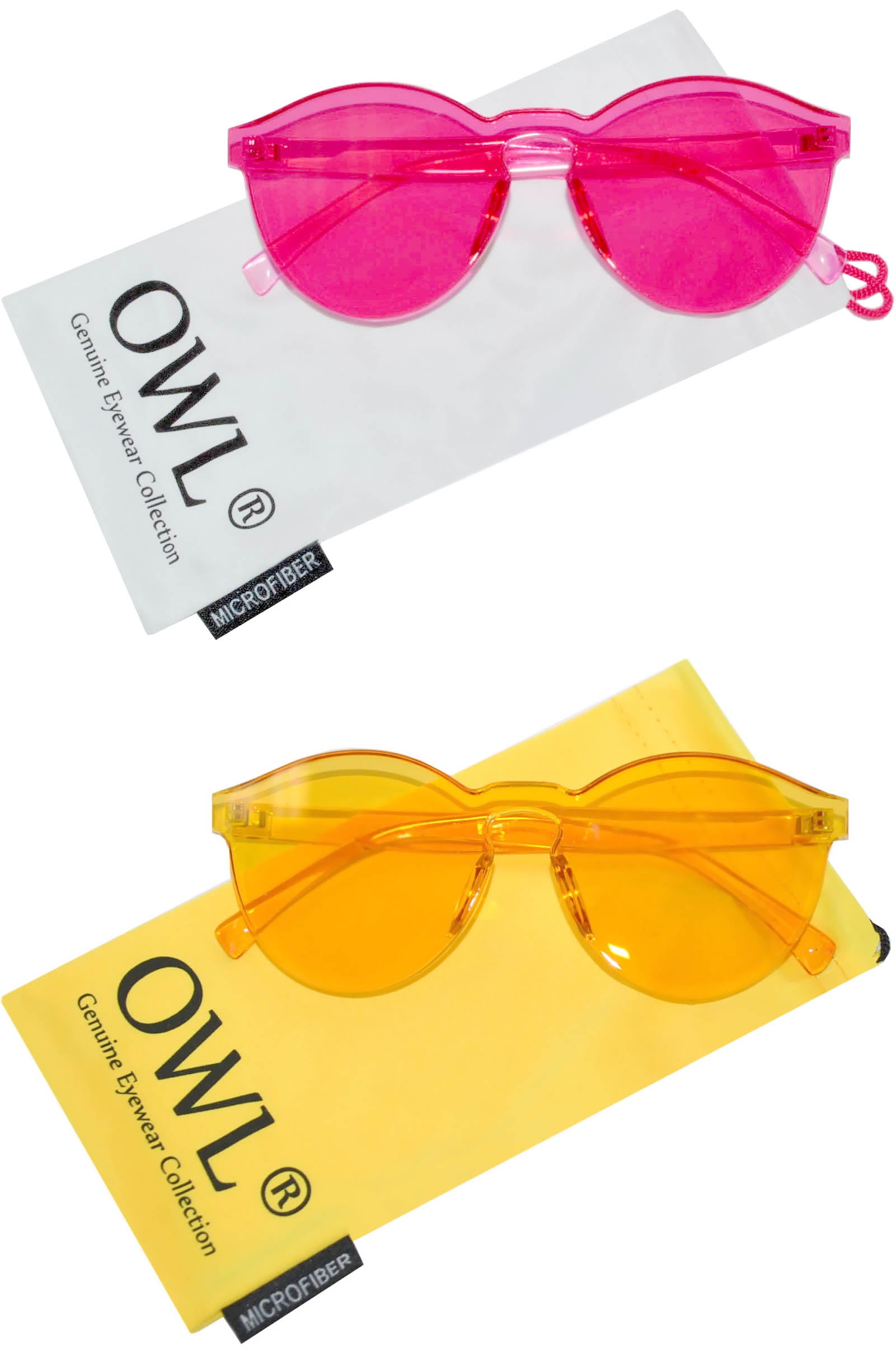 yellow designer sunglasses