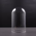 thumbnail image 2 of SHISUYAN 1 Set Glass Display Dome Dustproof For DIY Craft 6.3X6.3X4.3in, 2 of 8