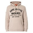 thumbnail image 5 of Superdry Workwear Flock Graphic Pullover Hoodie, Grey, 5 of 5