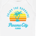 thumbnail image 4 of Inktastic Summer Enjoy the Sunshine Panama City Florida in Blue Boys or Girls Baby Bodysuit, 4 of 5