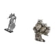 thumbnail image 5 of Figura de escritorio,Estatua de caballero,estatuilla,escultura,artesanía,decoración de escritorio,Figuras de búho,Figuras de búho,animales artificiales,artesanías,decoración del, 5 of 8