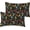 Black, variant on Dog Paw Print Throw Pillow Covers 12x20 Inch Set of 2, Hand Drawn Paw Print Doodles Lumbar Pillow Cover Cartoon Animal Footprint Pillowcases Cushion Covers for Bed Couch Sofa Livi