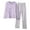 Purple, variant on Pajamas for Women 2 Piece Flannel Pajama Set Cozy Cute Cartoon Print Sleepwear Loungewear Soft Nightwear for Ladies Plus Size Sleepwear 2 Piece Pants Pjs Set Light Pink L
