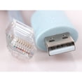 thumbnail image 2 of Cable serie USB catre consola RJ45, USB2.0 la RJ45, 1,8 cm, Albastru, 2 of 4
