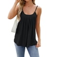 thumbnail image 2 of Women'S Tank Tops Sleeveless Summer Top Spaghetti Strap Spring Shirt Loose Fit Beach Vacation 2025 Casual, 2 of 9
