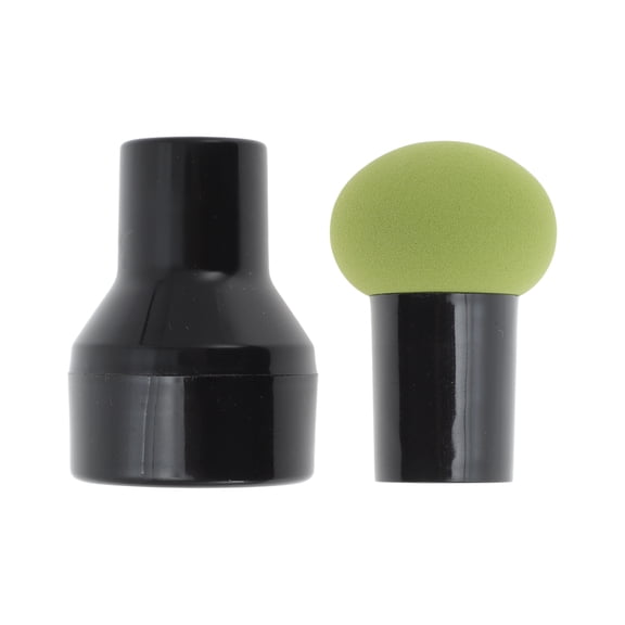 Unique Bargains 1 Pc Mushroom Head Puff for Travel Makeup Application Green