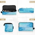 thumbnail image 6 of Hair Tools Storage with Heat Resistant Mat- A Translucent Printed Design Curling Iron Travel Bag/Flat Iron Case for Women, 6 of 8