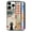 Cool Black Cat, variant on Cool Black Cat for iPhone 15 Case, Cute Aesthetic Classic Grid Jigsaw Puzzle Shock-Absorbent Protective,Black