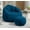Blue, variant on Accent Bean Bag Chair with Petal Back,Comfy Lazy Sofa Chair with High-Density Memory Foam,Cozy BeanBag Chairs for Adults,Modern Bean Bag Sofa with Ottoman for Living Room,Apartment Dorm