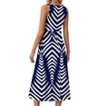 thumbnail image 6 of Fantaslook Summer Dresses for Women Sleeveless Casual Long Dress Beach Vacation Sundresses with Pockets, 6 of 11