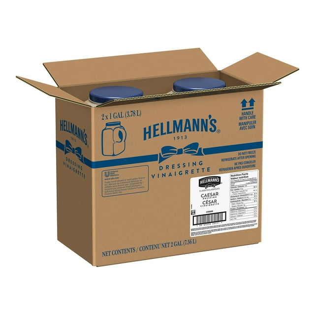 Hellmann's Creamy Caesar Dressing, Gluten Free | 3.78L/Unit, 2 Units/Case