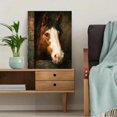 thumbnail image 5 of Antique Moody Equestrian Canvas Wall Art, Rustic Horse Oil Painting Print, Farmhouse Decor, 5 of 8