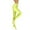 Yellow, variant on HJYCHN Sheer Tights Colorful 40 Opaque Microfibre Pantyhose with Reinforced Gusset in Plus Size Women's Socks Purple XXL