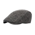 thumbnail image 1 of Gorro de taxista para viajes al aire libre, Hip Hop, clásico, a cuadros, a rayas, para hombre, gorra plana a cuadros Gris Yuyangstore Sombrero de boina para hombre, 1 of 8