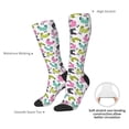 thumbnail image 4 of Fotbe Funny Chicken Calcetas Divertidas Estampadas para Hombre y Mujer, Calcetas de Algodón hasta la Rodilla para Caminar, Correr, Enfermería y Embarazo, 4 of 6