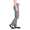 thumbnail image 2 of Hilary Radley Womens Pull On Pant (Black/Off-White/Gray Combo, XX-Large), 2 of 4