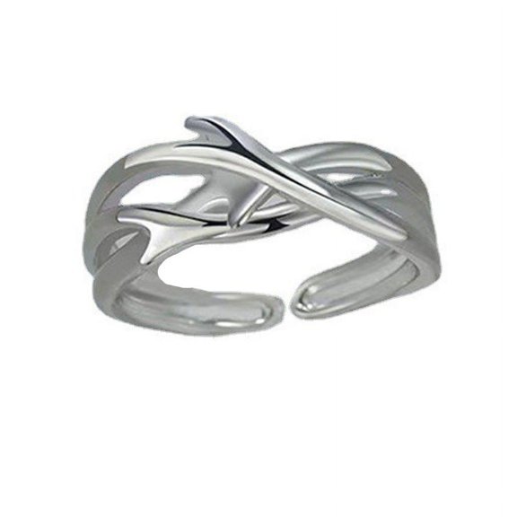 Adjustable Copper Couple Rings, His and Hers Matching Set, Original Design for Women and Men