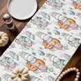 thumbnail image 2 of Autumn Watercolor Table Runner, Autumn Thanksgiving Kitchen Dining Table Decoration for Home Party Decor 13x36 Inches, 2 of 9