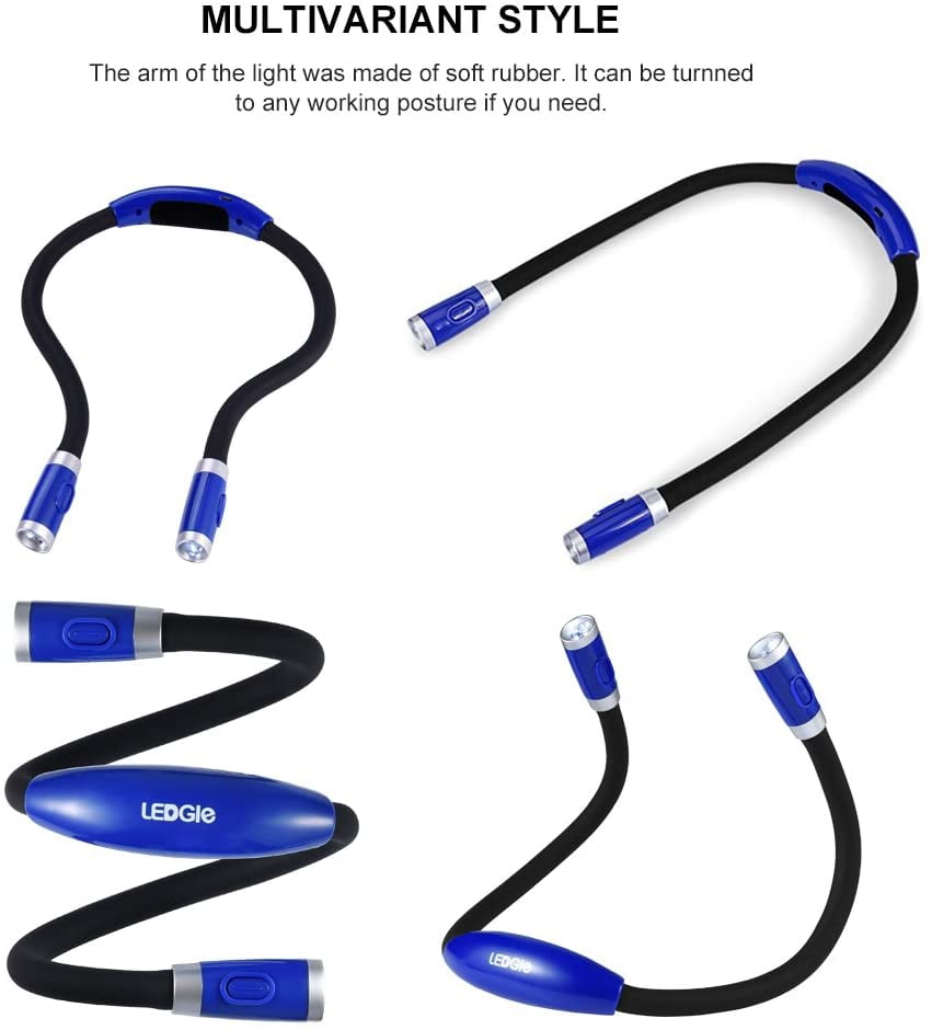 ledgle neck book light