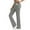 *Gray, variant on ClodeEU Yoga Pants For Women with Pockets, Workout Running Pants,Long Bootleg Flare Pants Khaki,Womens Plus XL