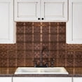 thumbnail image 2 of FASÄDE Traditional Style 10 Decorative Vinyl Backsplash 15 sq ft Kit in Oil Rubbed Bronze, 2 of 6
