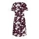thumbnail image 5 of Vestido Corto de Verano Moda Gradiente Corto de Manga en V Cuello Vestido Casual, Poliéster Ligero de Verano, Lavado de Manos, 5 of 7