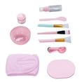 thumbnail image 4 of Herramienta para mezclar mascarillas faciales, 12 piezas, kit de herramientas para mezclar mascarillas faciales, juego de cuencos para mezclar mascarillas, estética elegante, 4 of 14