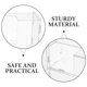 thumbnail image 3 of Nestingho 2Ud Comedero Para Conejos De Acrílico Resistente Para Jaula Con Transparente, 3 of 8
