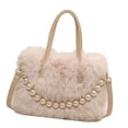 thumbnail image 2 of Bolso Tote De Felpa, Bolso De Hombro Moderno Y Ligero Para El Trabajo, Vacaciones Y Desplazamientos, 2 of 8