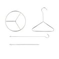 thumbnail image 1 of Stainless Steel Turkey Chicken Fryer Accessory Kit With Lifter Hook Vertical Skewer Holder Base For Deep Frying Pot Grill BBQ, 1 of 8