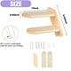 thumbnail image 3 of Escalera de madera DaizySight para gatos, escalera de varios niveles con cuerda de sisal y juguetes, 3 of 5