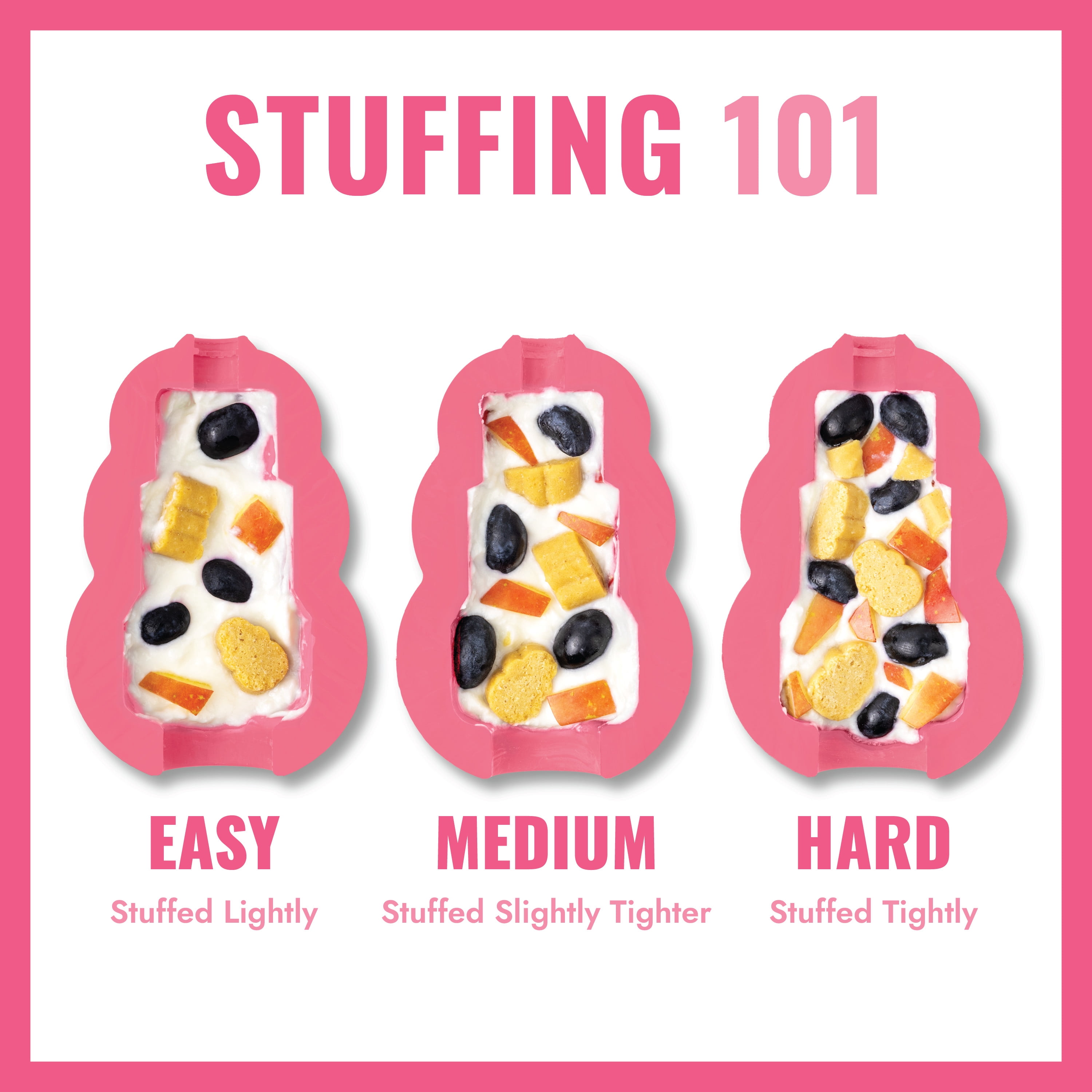 KONG® Classic Rubber Puppy Dog Toy for Beginner Chewers, Pink, Extra Small for Dogs up to 5 lbs